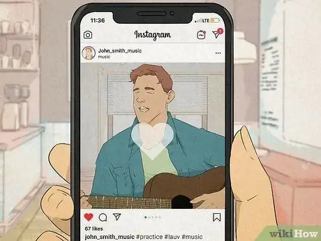 Заставьте парня заметить вас в Instagram Шаг 3