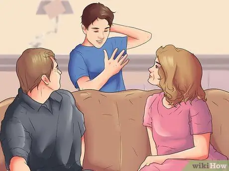 Уговорите родителей разрешить вам ночевать Шаг 1