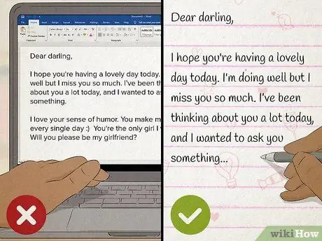 Написать письмо с просьбой к девушке стать вашей подругой Шаг 10