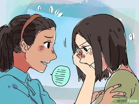 Поощряйте грустного друга, шаг 2