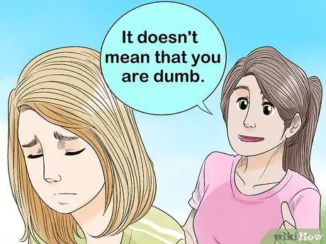 Заставить кого-то чувствовать себя хорошо из-за плохих оценок Шаг 11