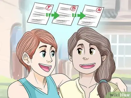 Заставить кого-то чувствовать себя хорошо из-за плохих оценок Шаг 12