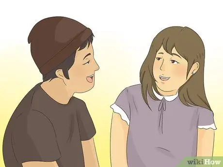 Поговорите с понравившейся девушкой Шаг 6