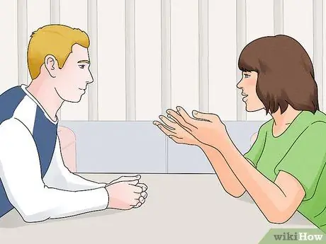 Заставьте кого-нибудь поговорить о себе Шаг 2