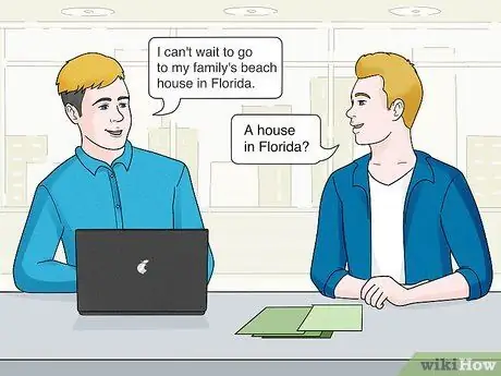 Заставьте кого-нибудь поговорить о себе Шаг 7