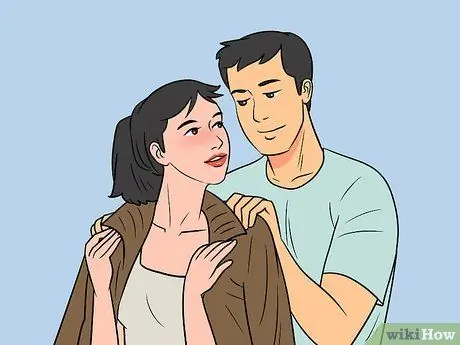 Подсказка для поцелуя от парня Шаг 10