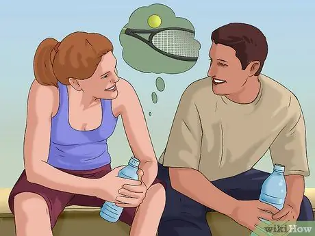 Флиртуйте с любимым человеком в средней школе, шаг 1