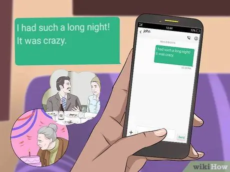 Заставьте парня ревновать текстовыми сообщениями, шаг 2