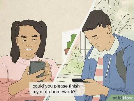 Сообщите, проверяет ли вас девушка с помощью текстов Шаг 10