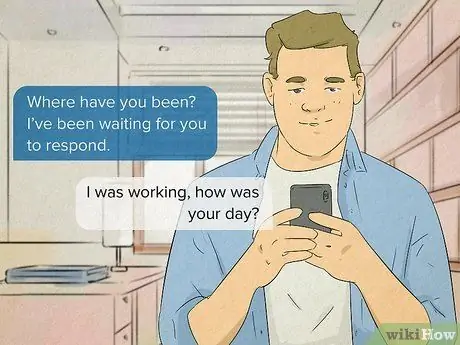 Сообщите, проверяет ли вас девушка с помощью текстов Шаг 4