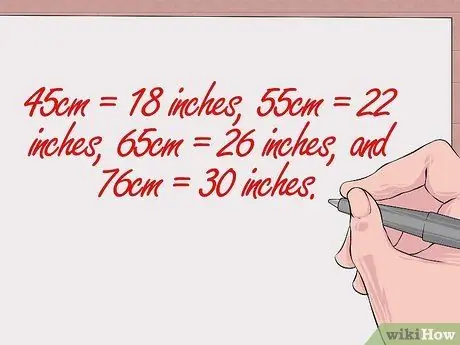 Измерение мяча для фитнеса Шаг 6