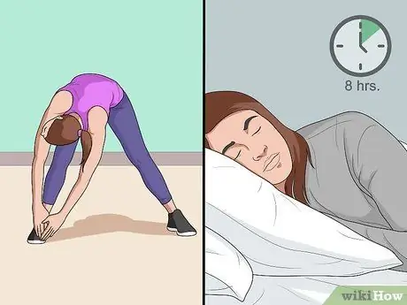 Выполните приседания с отягощением, шаг 7