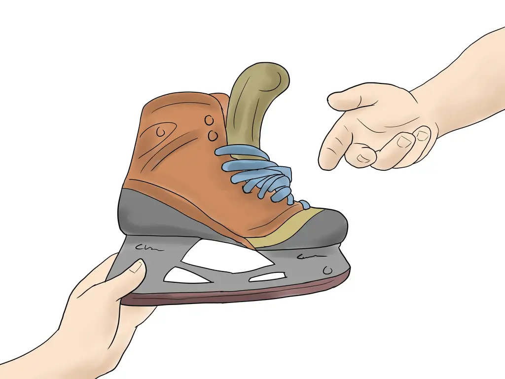 Как исправить прикус шнурка с помощью хоккейных коньков: 3 шага (с иллюстрациями)