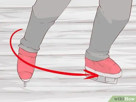 Остановка на коньках Шаг 13