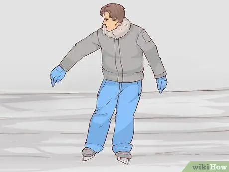 Остановка на коньках Шаг 4