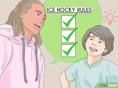 Познакомьте детей с хоккеем, шаг 2