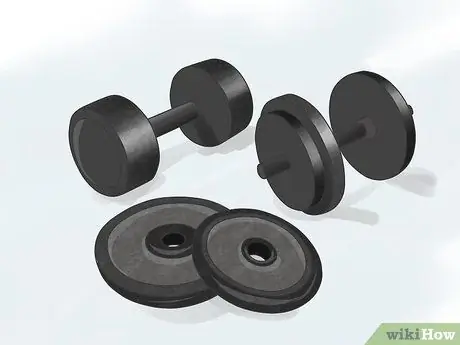 Сделайте подъем в стороны, шаг 1