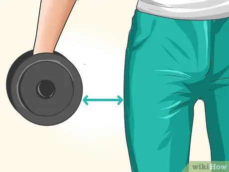 Выполните шаг 11 с подъемом в стороны