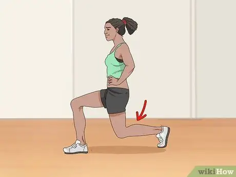 Выполняйте растяжку пяток, шаг 2