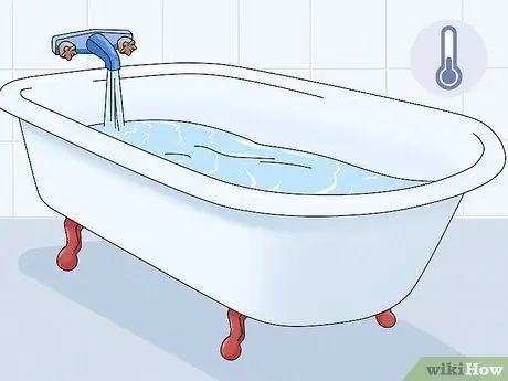 Примите ледяную ванну, шаг 4