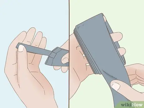 Оберните руки для тайского бокса, шаг 1