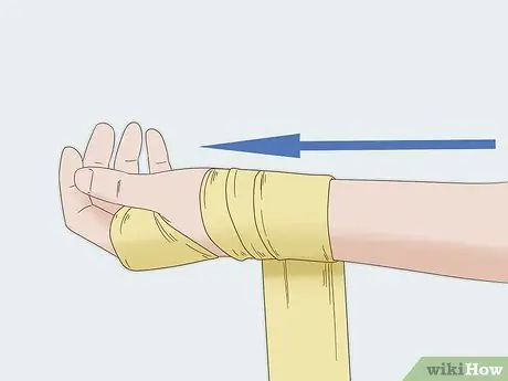 Оберните руки для тайского бокса Шаг 10