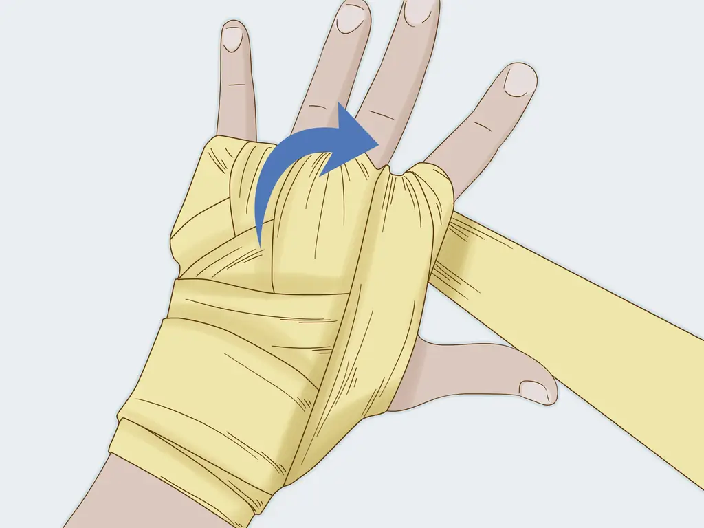 Легкие способы обернуть руки для тайского бокса: 11 шагов