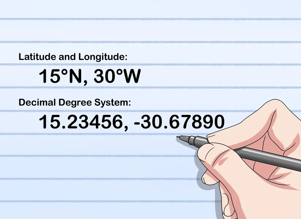 4 способа записать широту и долготу