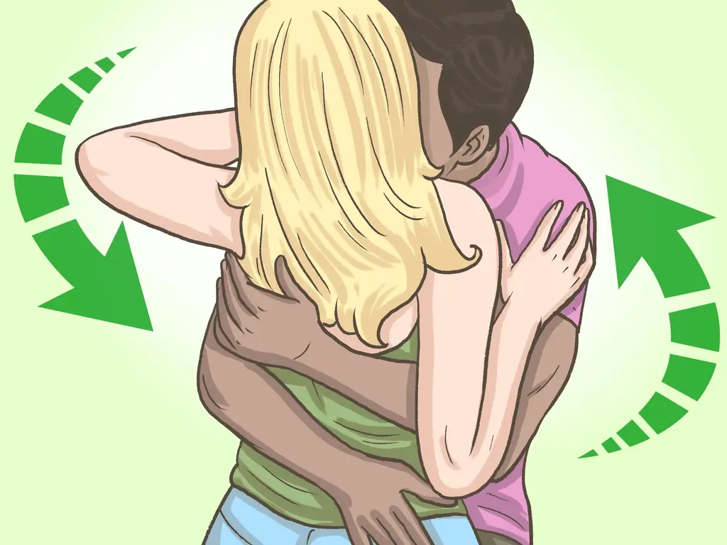 Как использовать руки во время поцелуя: 11 шагов (с иллюстрациями)