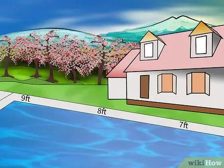 Совершите прыжок с лебедем со стороны бассейна, шаг 2