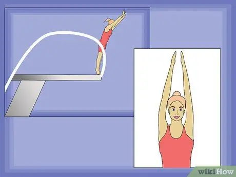 Совершите прыжок с лебедем со стороны бассейна Шаг 6