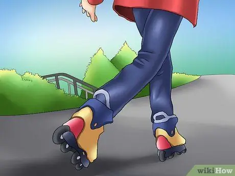 Начать агрессивное катание на роликовых коньках, шаг 2