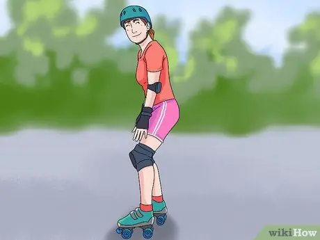 Роликовые коньки назад Шаг 6