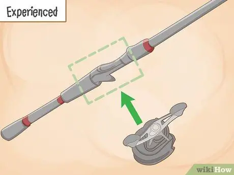 Установка удочки для ловли окуня Шаг 2