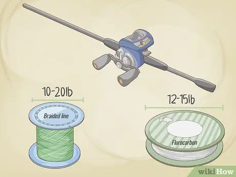 Установка удочки для ловли окуня Шаг 4