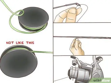 Обеспечьте бесперебойную работу лески для спиннинговой катушки Шаг 2