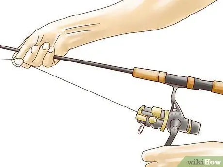 Обеспечьте бесперебойную работу лески для спиннинговой катушки Шаг 5