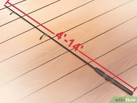 Выберите удочку Шаг 1