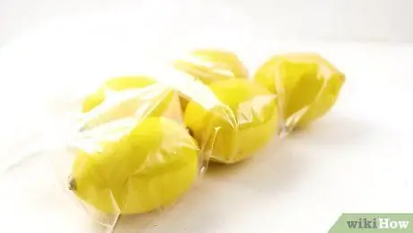 Заморозить лимоны, шаг 2