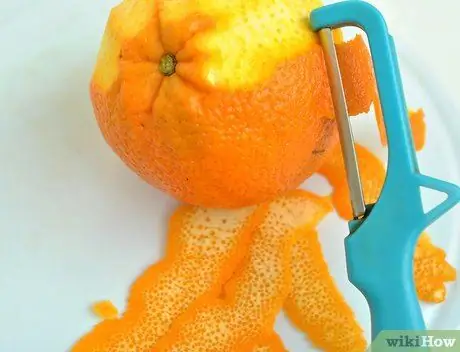 Приготовить засахаренную апельсиновую корку, шаг 2