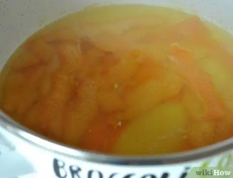 Приготовить засахаренную апельсиновую корку Шаг 4