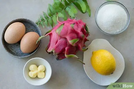 Приготовить варенье из драконьего фрукта, шаг 1