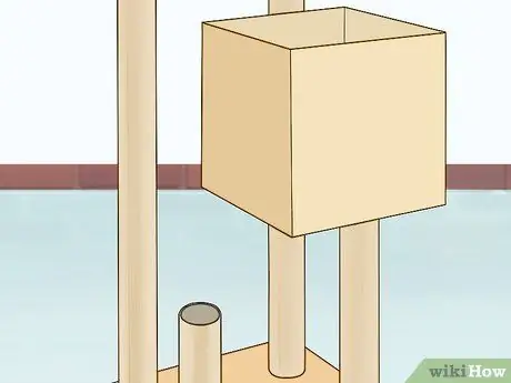 Сделайте тренажерные залы и игровые площадки для кошачьих джунглей Шаг 5