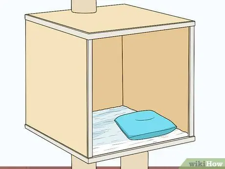 Сделайте тренажерные залы и игровые площадки для кошачьих джунглей Шаг 6