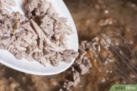 Приготовить соус из потрохов Шаг 15