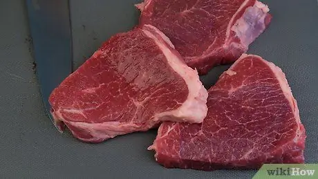 Разрезать стейк, шаг 3