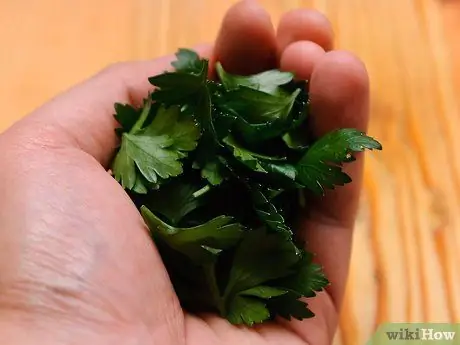 Заморозить петрушку, шаг 3