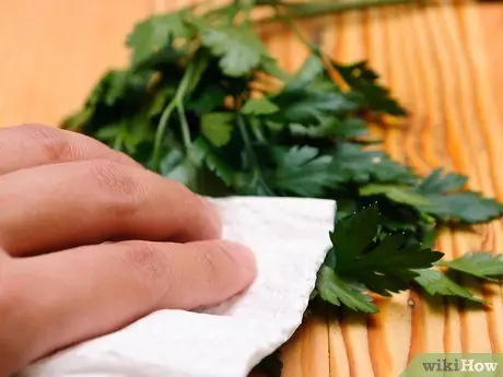 Заморозить петрушку, шаг 6