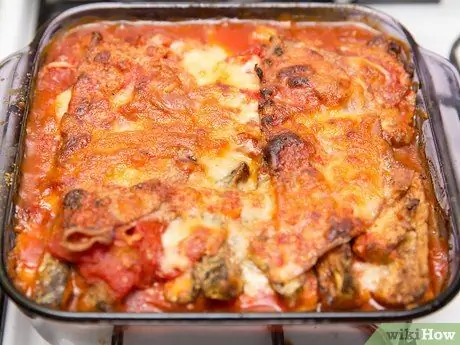 Приготовить баклажан с пармезаном Шаг 8