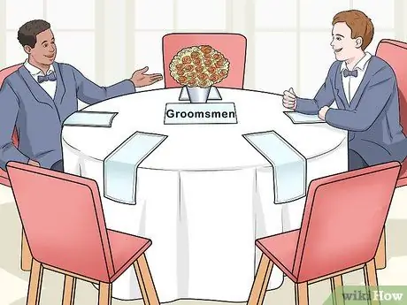 Знайте, где сидеть на свадьбе Шаг 8